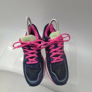 ASICS Women's Gel Kayano 22 Navy Blue/Pink Running Athletic‎ Shoes US Size 7.5